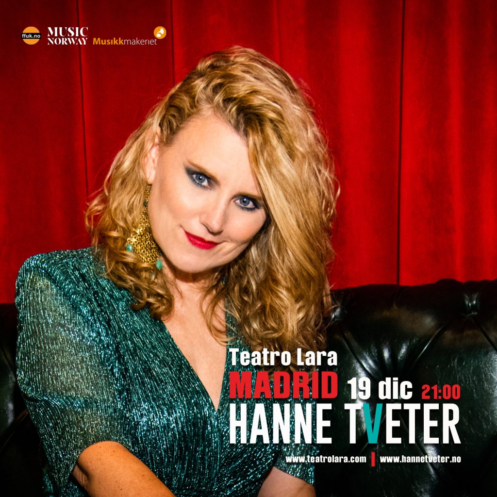 teatro lara navidad Hanne Tveter jazz flamenco world music folk artist singer musician - cantante - musiker